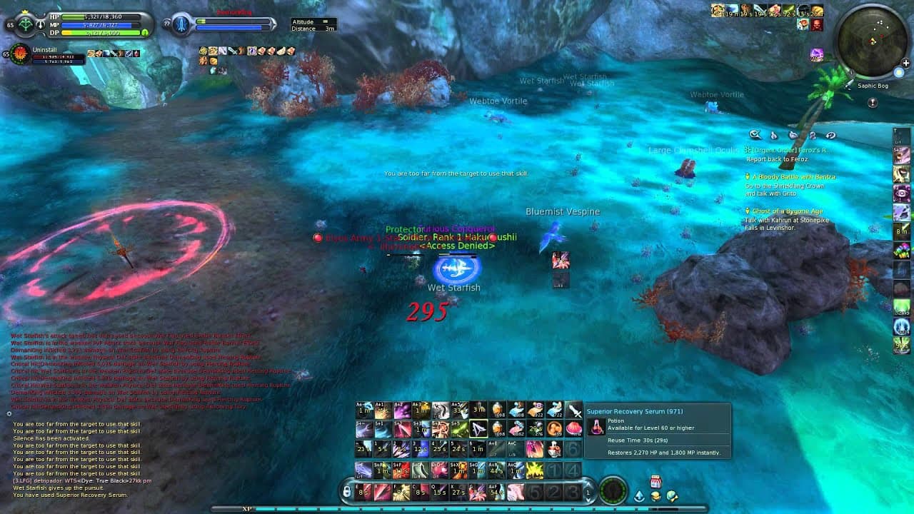 Aion 65 Ranger PvP Video